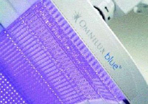 Omnilux blue light therapy for acne, Richmond VA