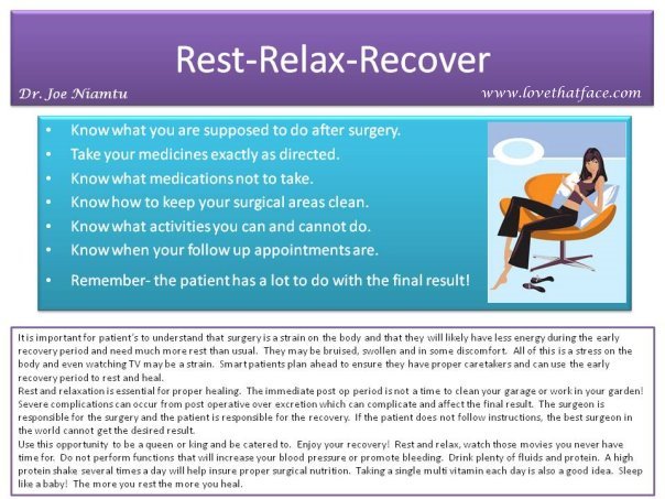 Tips for Healthy Recovery