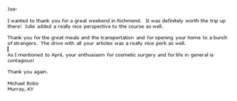 participant comments