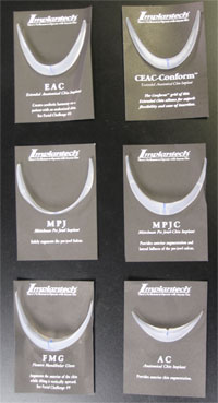 Silicone chin implants come in many shapes and sizes to personalize the aesthetics of each patient