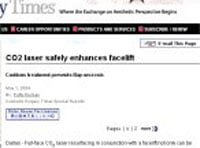 Article: CO2 laser safely enhances facelift Dr. Niamtu Richmond VA