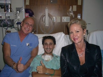 a patient and the doctor
