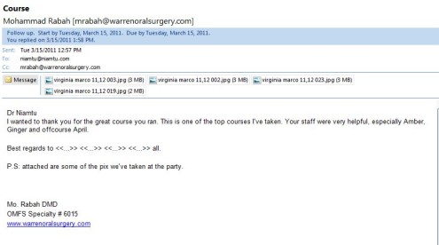 participant comments