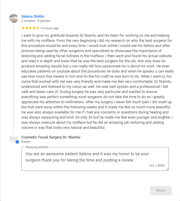 Cheek Implants review in Richmond