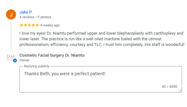 Eyelid Surgery review in Richmond, VA