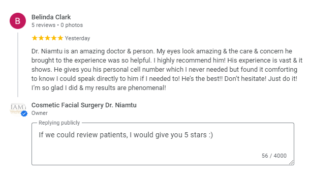 Eyelid Surgery review in Richmond, VA